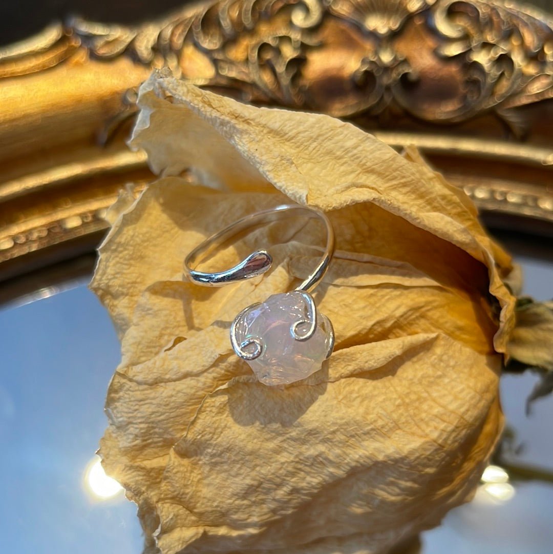 Fire Opal Ring By Raw Stone Elegance Witch Chest