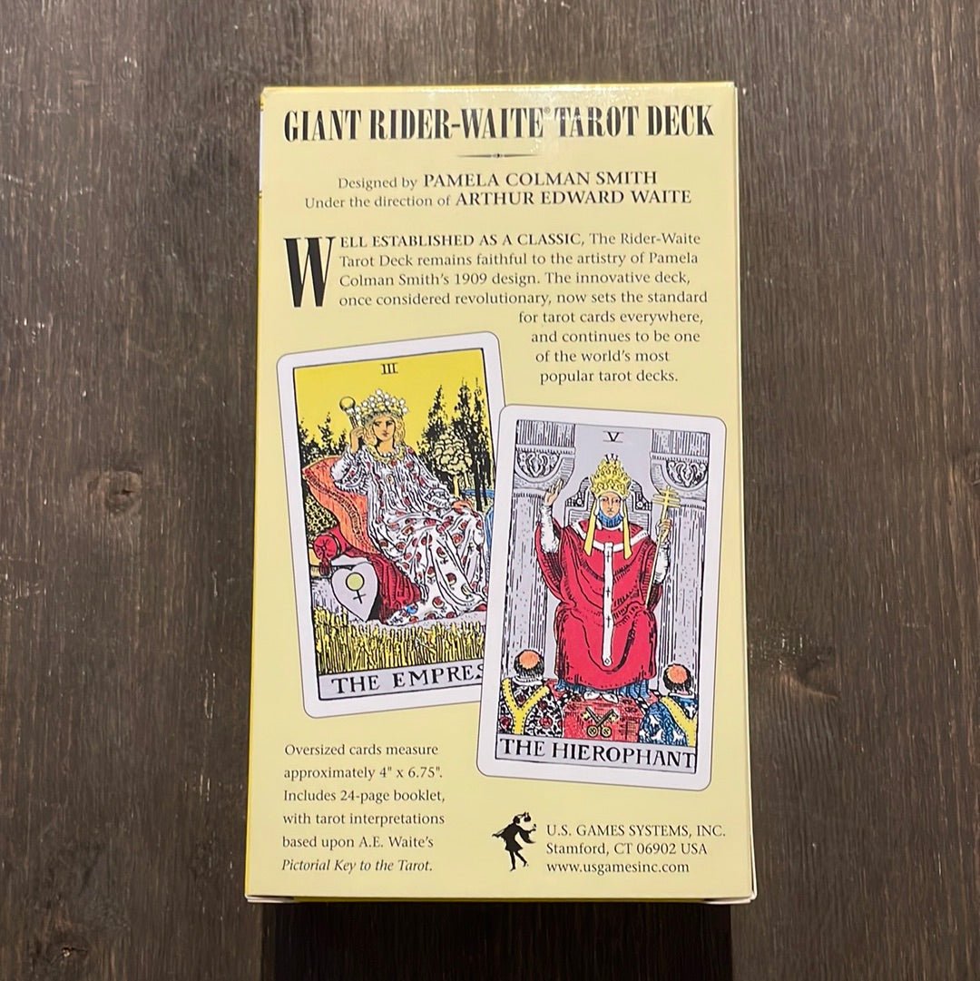 Giant Rider-Waite Tarot Deck – Witch Chest