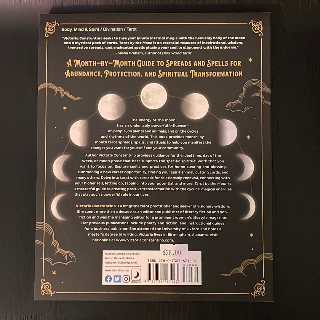 Tarot By The Moon Book By Victoria Constantino – Witch Chest