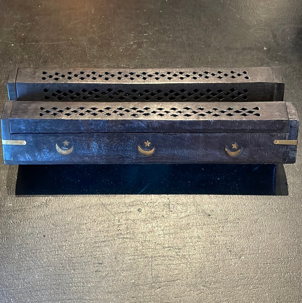 Moon & Stars Incense Box/Burner