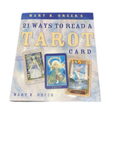 Load image into Gallery viewer, 21 Ways To Read A Tarot Card By Mary K. Greer - Witch Chest