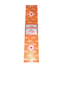 Amber Champa Incense - Witch Chest
