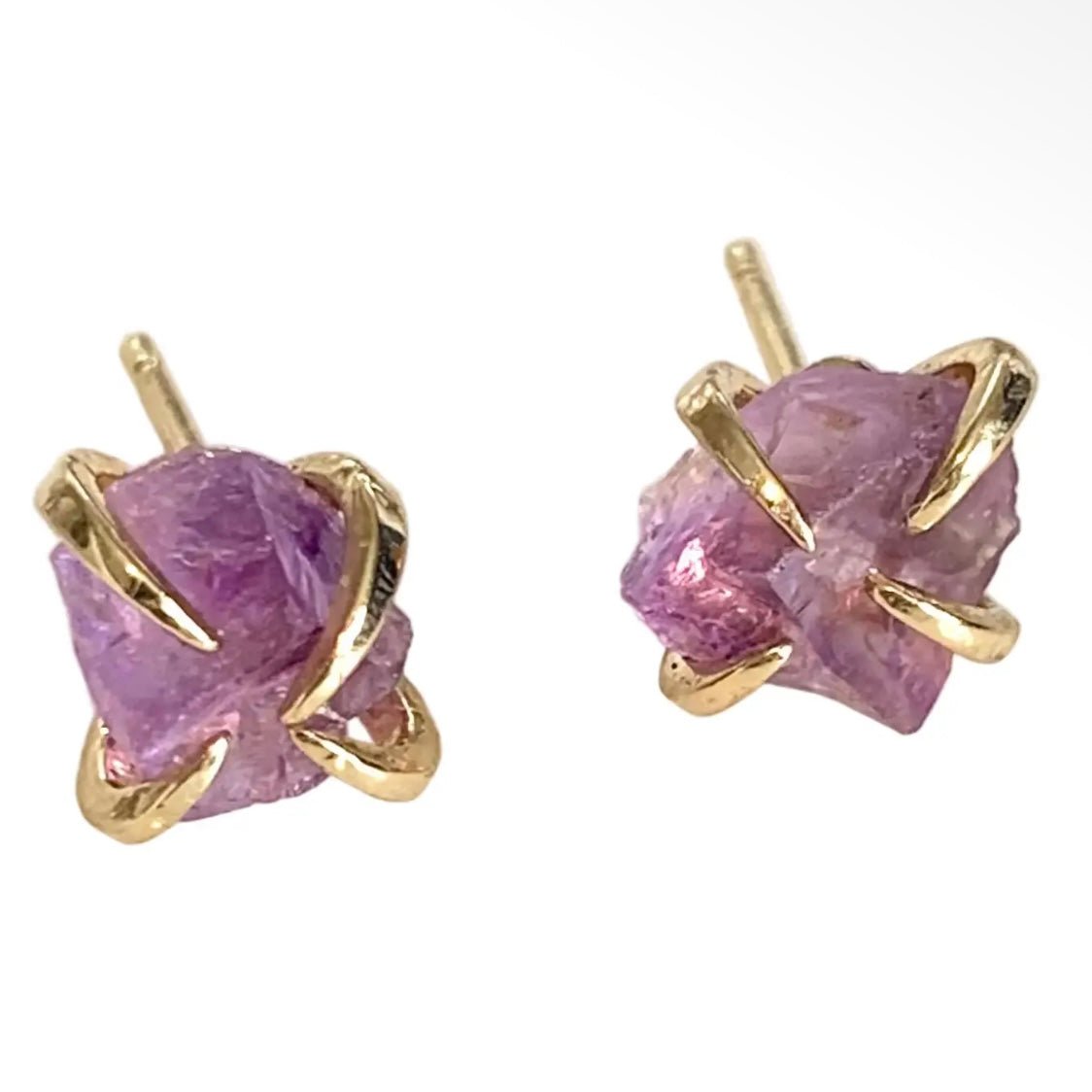 Amethyst Labradorite Earrings by Royce and Oak (Edmonton) - Witch Chest