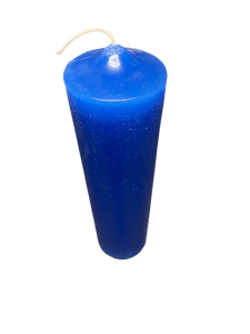 Blue 7 Day Candle For Pull Out Jar By Witch Chest (Ottawa) - Witch Chest
