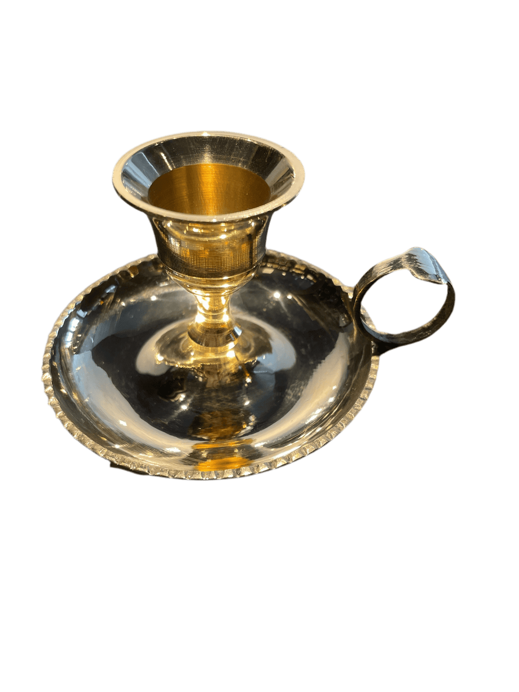Brass Taper Candle Holder - Witch Chest