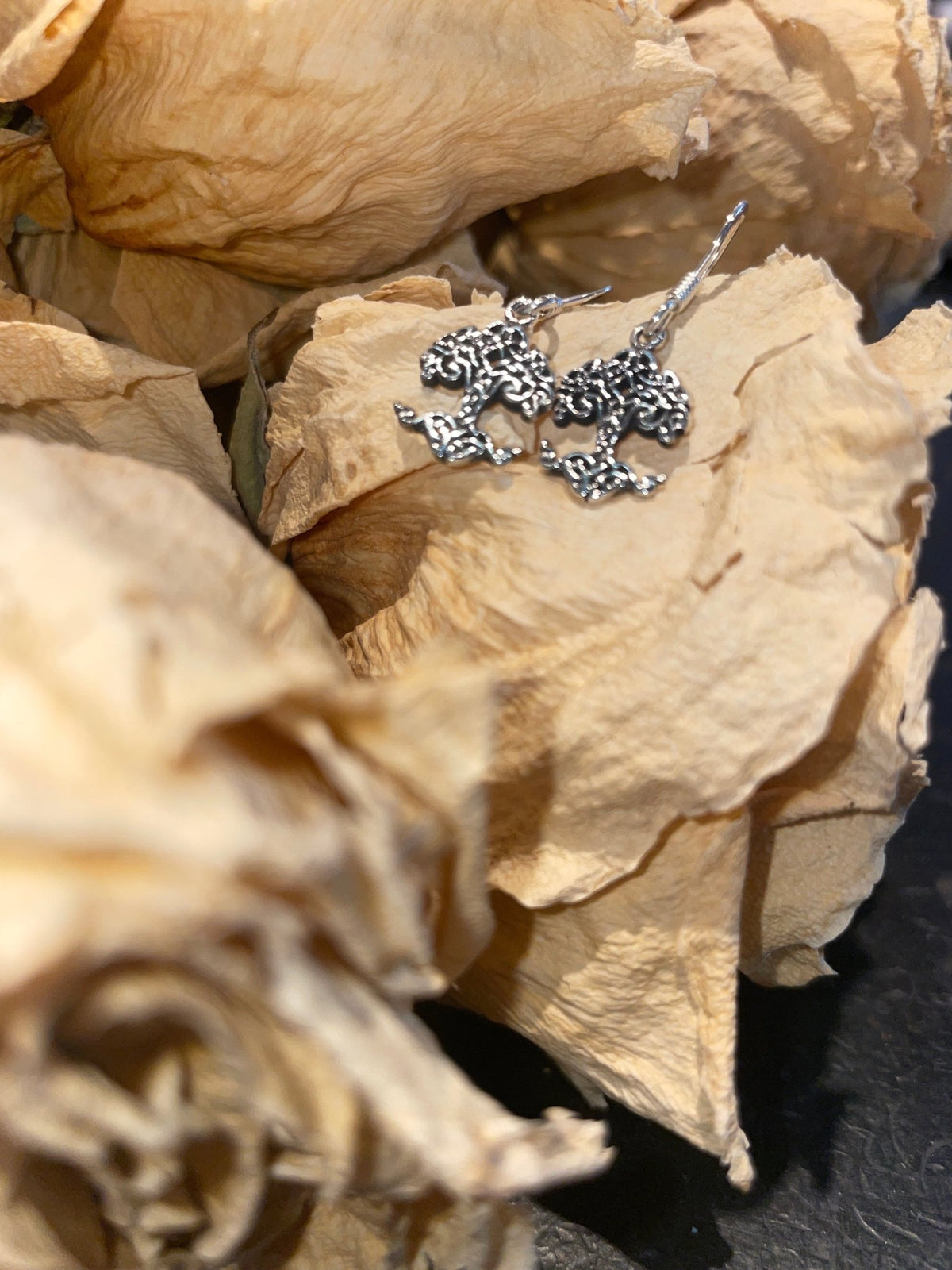 Celtic Knot Tree Of Life Earrings - Sterling Silver - Witch Chest