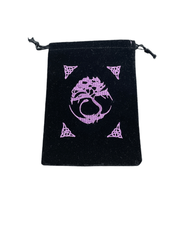 Celtic Tree Of Life Velvet Bag - Witch Chest