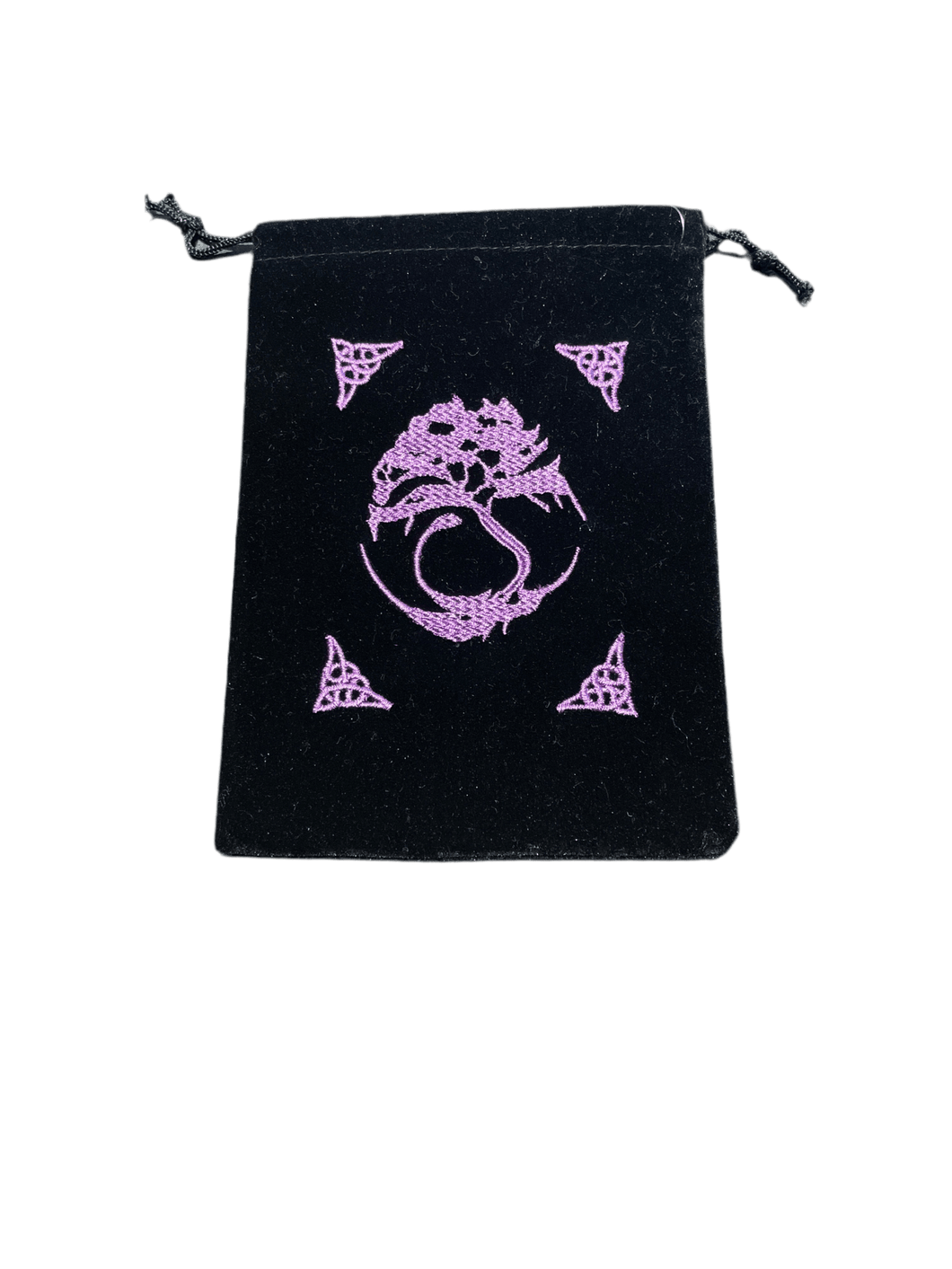 Celtic Tree Of Life Velvet Bag - Witch Chest