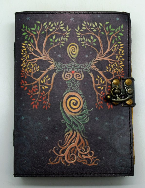 Colourful Goddess Tree Of Life Journal/BOS - Witch Chest