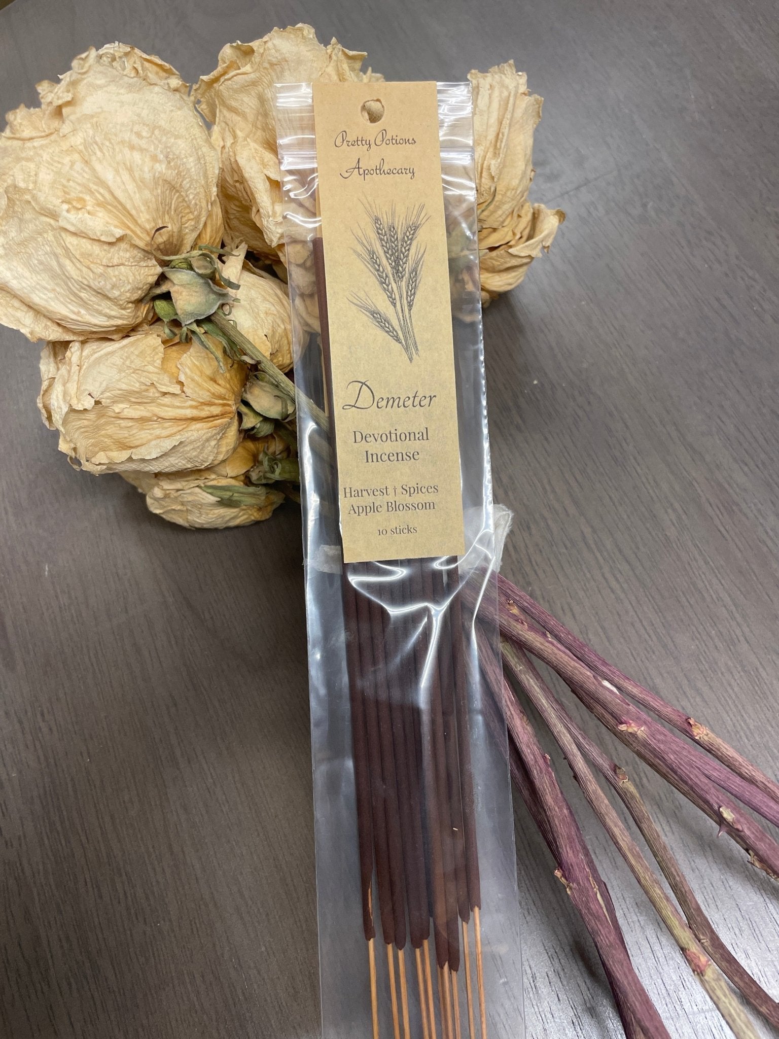 Demeter Incense - Pretty Potions Apothecary (St. Catherines) – Witch Chest