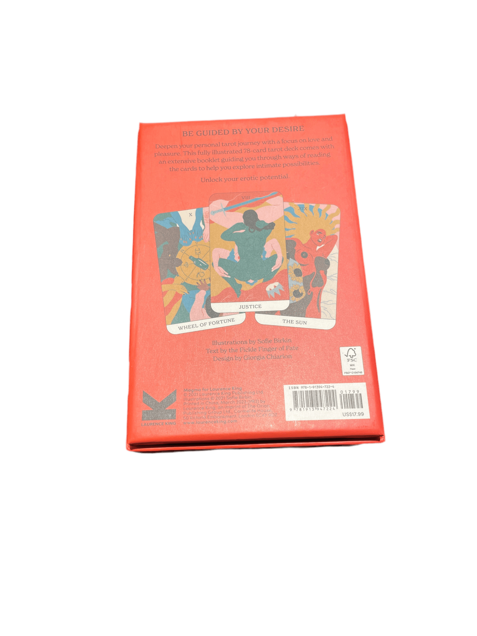 Erotic Tarot Illustrated By Sofie Birkin – Witch Chest Erotic Tarot Illustrated By Sofie Birkin – Witch Chest