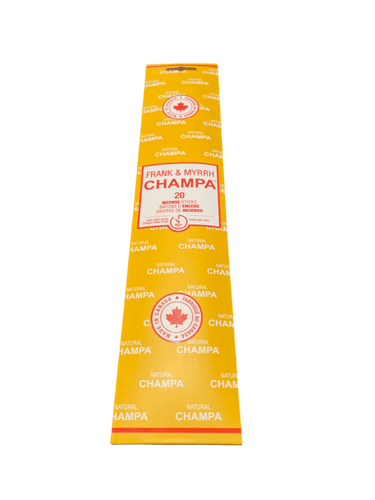 Frank & Myrrh Natural Champa Incense - (Quebec) - Witch Chest