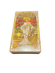 Golden Art Nouveau Tarot By Giulia Massaglia - Witch Chest