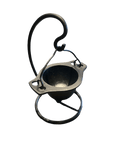 Hanging Cast Iron Cauldron - Witch Chest