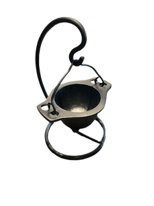 Hanging Cast Iron Cauldron - Witch Chest