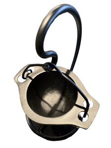 Hanging Cast Iron Cauldron - Witch Chest