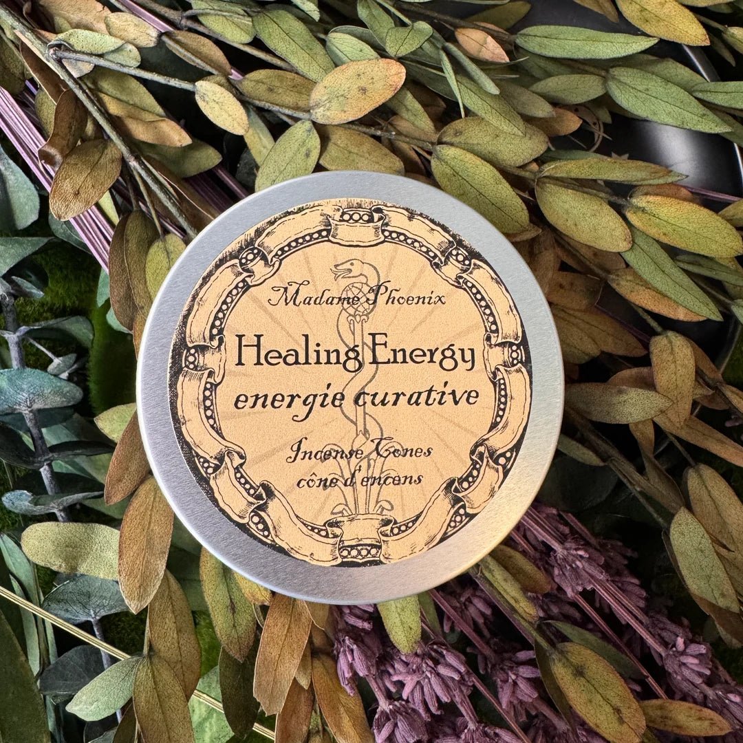 Healing Energy Cone Incense By Madame Phoenix (Toronto) - Witch Chest