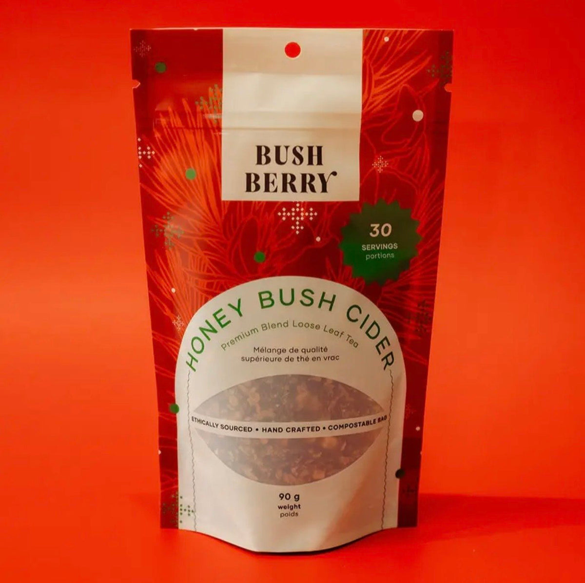 Honey Bush Cider Loose Leaf Tea by Bush Berry (British Columbia) - Witch Chest