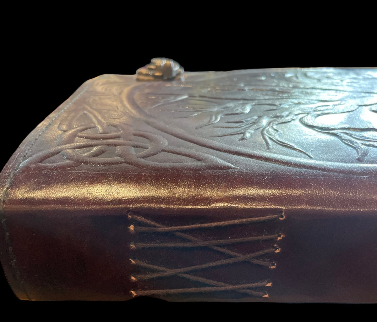 Large Leather Tree Of Life BOS - Witch Chest