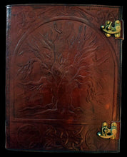 Load image into Gallery viewer, Large Leather Tree Of Life BOS - Witch Chest