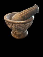 Load image into Gallery viewer, Leaf Soapstone Mortar &amp; Pestle - Witch Chest