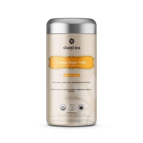Lemon Ginger Tulsi Tea by Shanti Tea (Ottawa) - Witch Chest