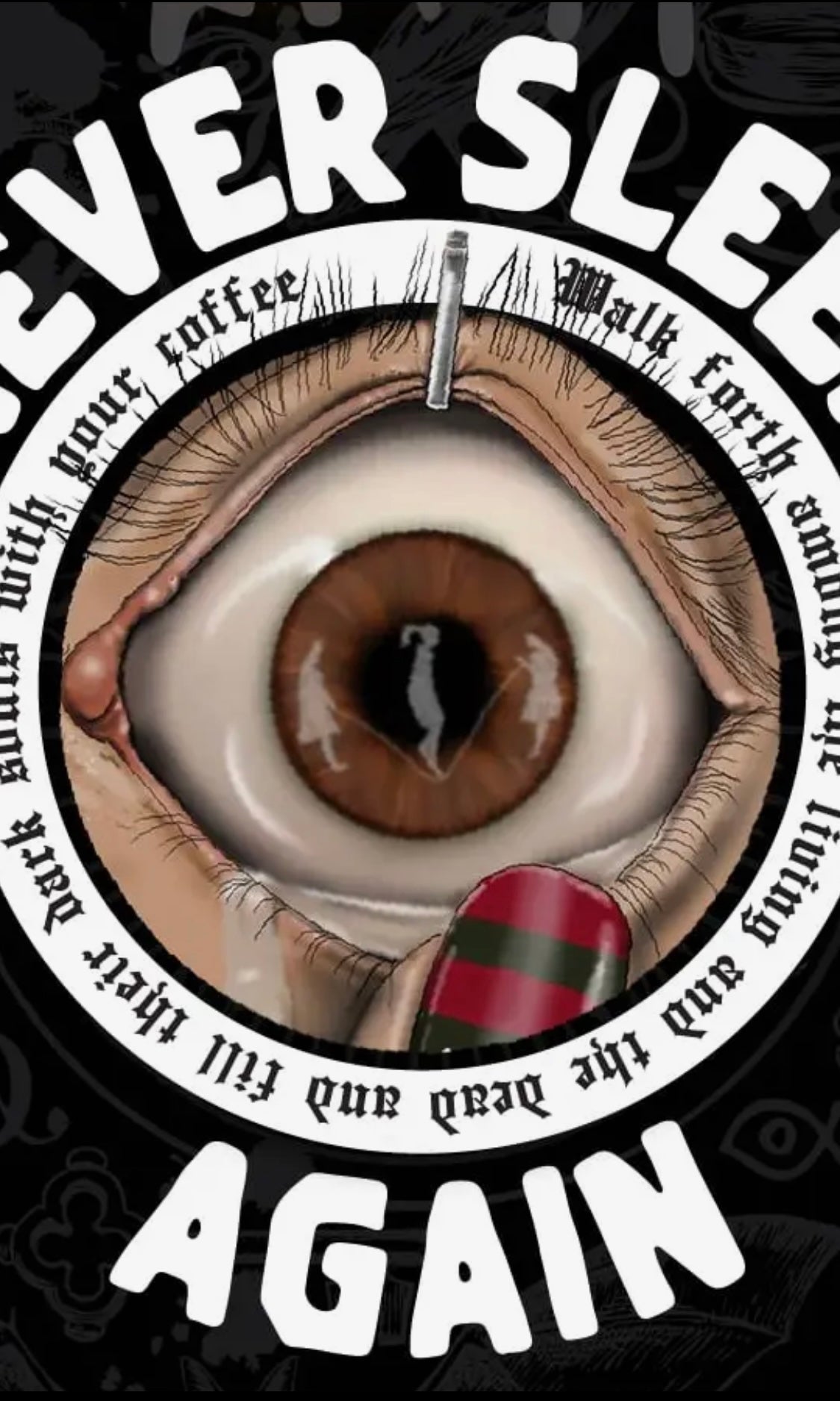 Never Sleep Again Full City Roast Whole Bean Coffee by Coffin Creek Coffee - Witch Chest