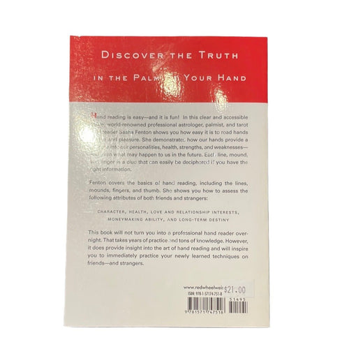 Palmistry Plain & Simple By Sasha Fenton - Witch Chest