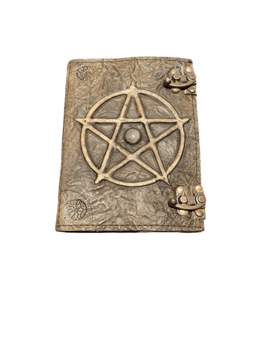 Pentacle Leather BOS/Journal - Witch Chest