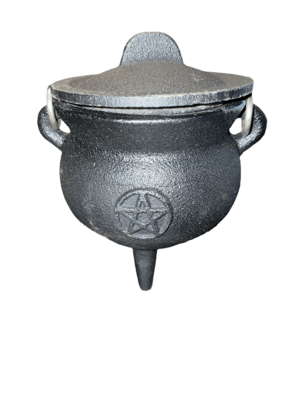 Pentacle Mini Potbelly Cauldron - Witch Chest