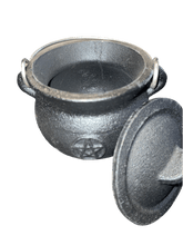 Load image into Gallery viewer, Pentacle Mini Potbelly Cauldron - Witch Chest