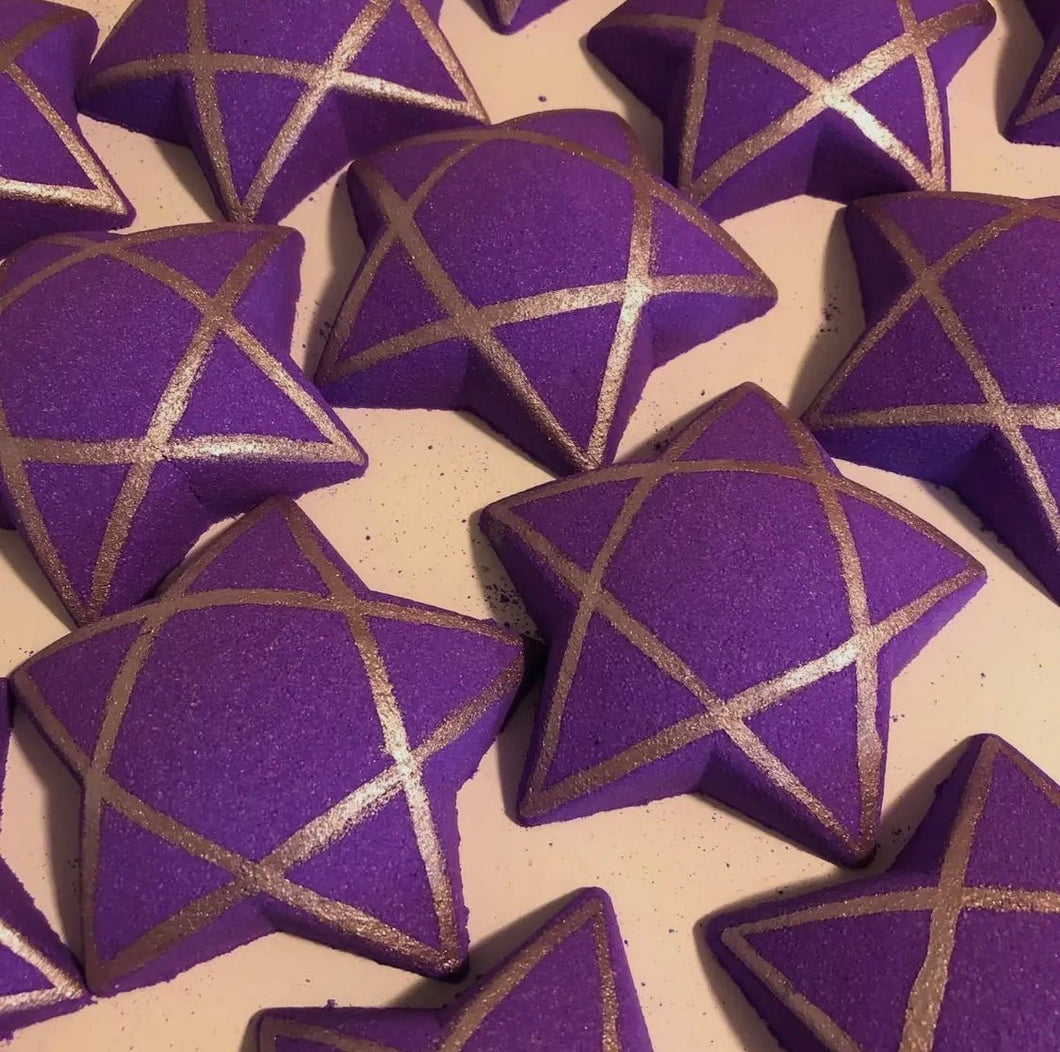 Pentagram Bath Bomb By Bird And Bear Shop - Witch Chest