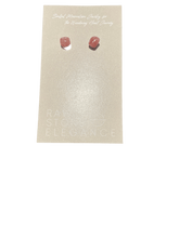 Load image into Gallery viewer, Pink Tourmaline Earrings By Raw Stone Elegance (Toronto) - Witch Chest