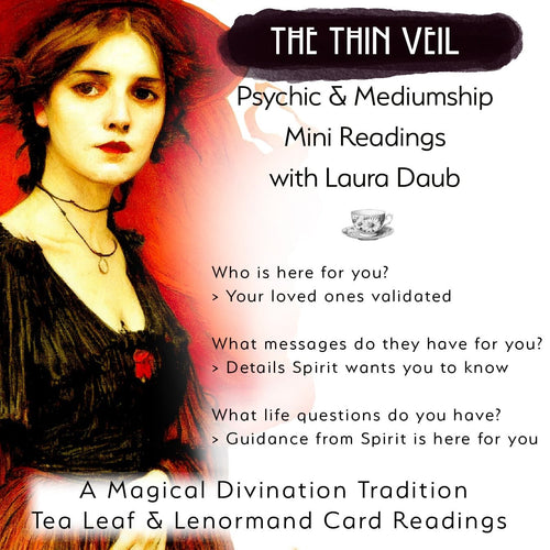 Psychic & Mediumship Mini Readings With Laura Daub - Witch Chest