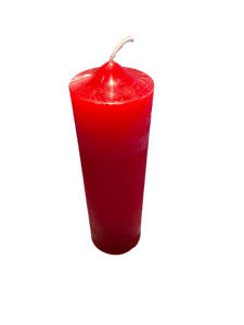 Red 7 Day Candle For Pull Out Jar - Witch Chest