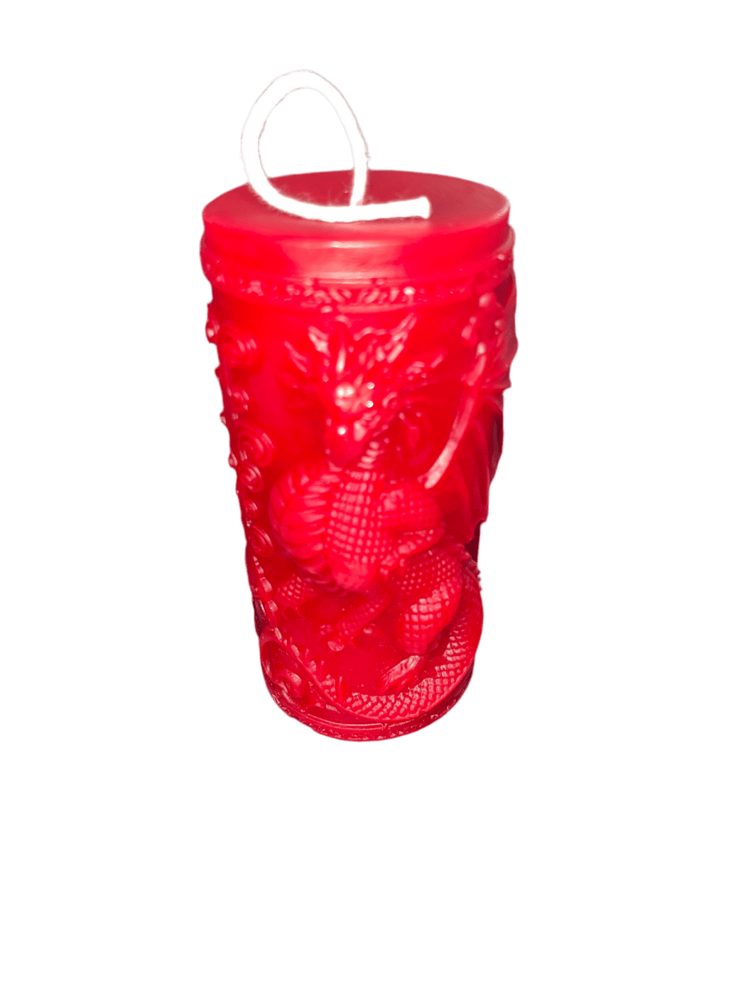 Red Dragon Beeswax Candle By Witch Chest (Ottawa) - Witch Chest