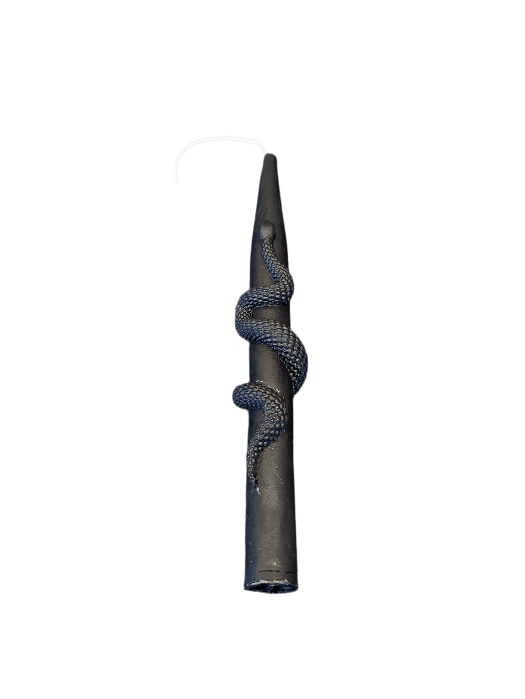 Snake Taper Black Beeswax Candle - Witch Chest (Ottawa) - Witch Chest