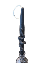 Load image into Gallery viewer, Snake Taper Black Beeswax Candle - Witch Chest (Ottawa) - Witch Chest