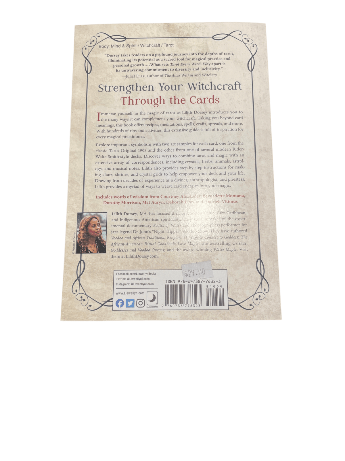 Tarot Every Witch Way By Lilith Dorsey - Witch Chest