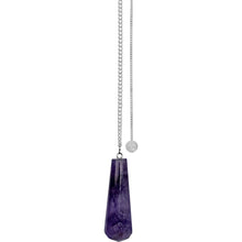 Load image into Gallery viewer, Tear Drop Crystal Pendulum (Faceted) - Witch Chest