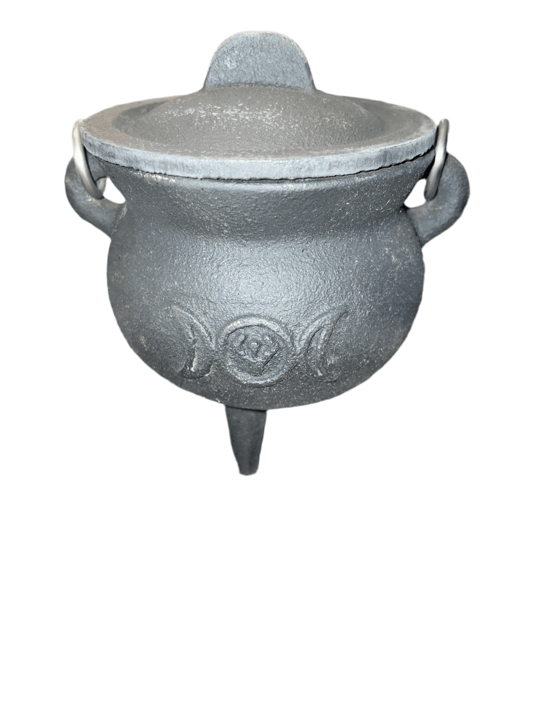Triple Moon Goddess Potbelly Cauldron - Witch Chest