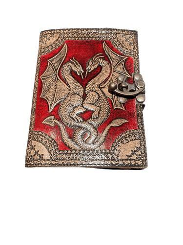 Two Toned Leather Dragons BOS/ Journal - Witch Chest