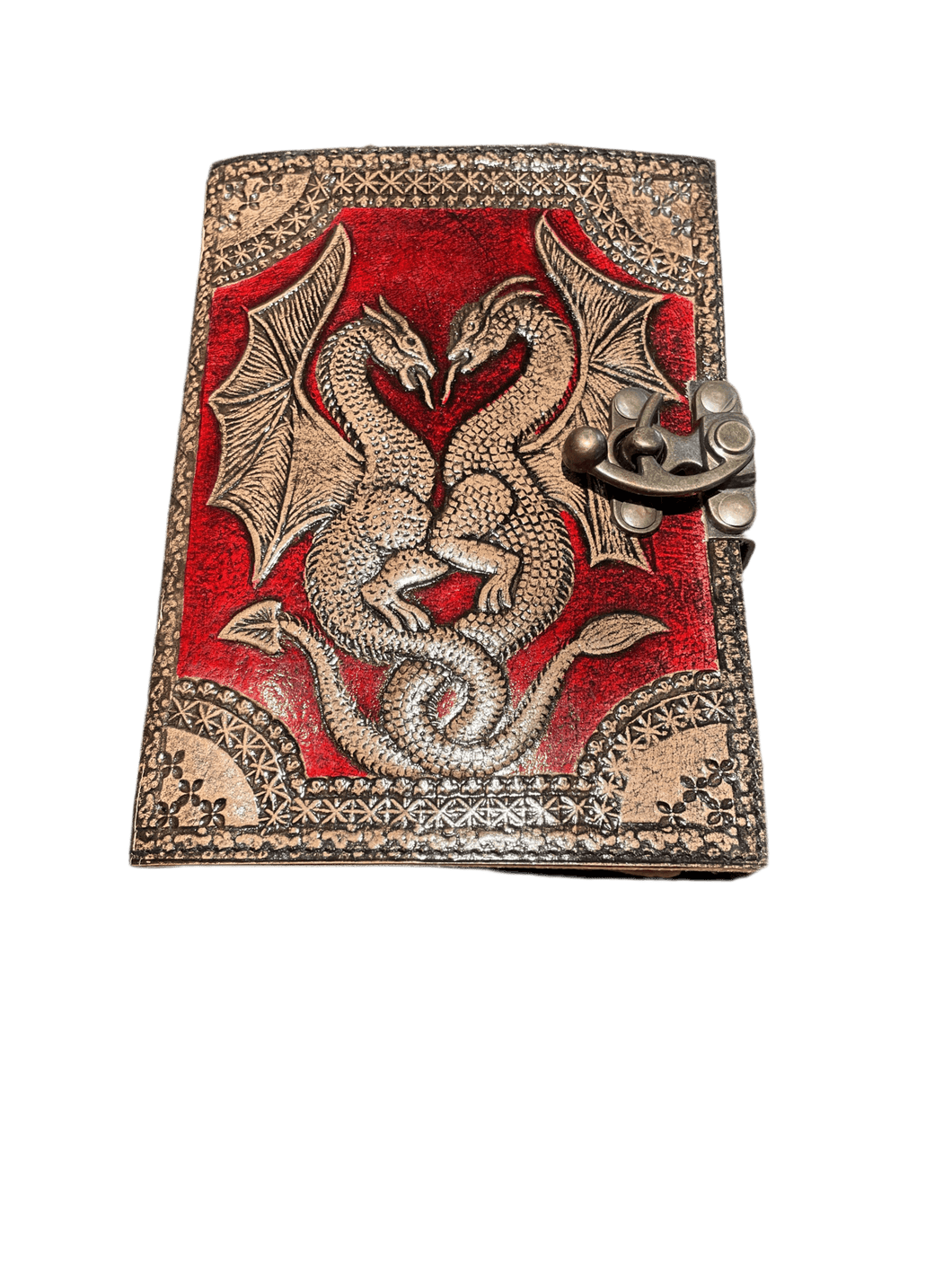 Two Toned Leather Dragons BOS/ Journal - Witch Chest