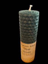 Load image into Gallery viewer, Wealth Beeswax Candle - Lailokens Awen - Witch Chest
