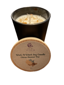 Wick - It Witch Soy Candle - Citrus Simmer Pot By Witch Chest (Ottawa) - Witch Chest