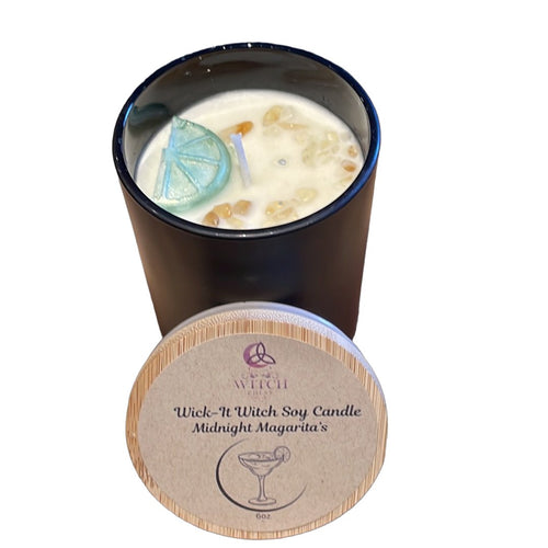 Wick-It Witch Soy Candles - Midnight Margarita’s - Witch Chest