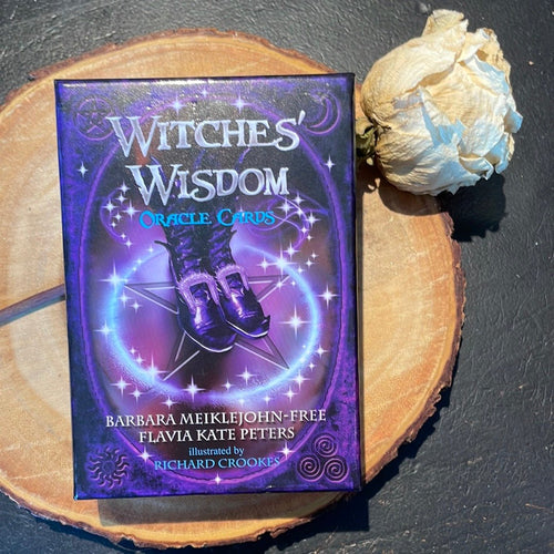 Witches’ Wisdom Oracle Deck By Barbara Meiklejohn-Free & Flavia Kate Peters - Witch Chest