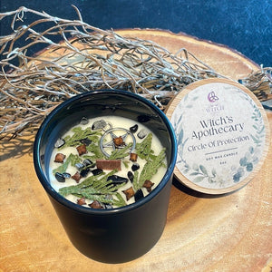Witch’s Apothecary Soy Candle - Circle Of Protection - Witch Chest