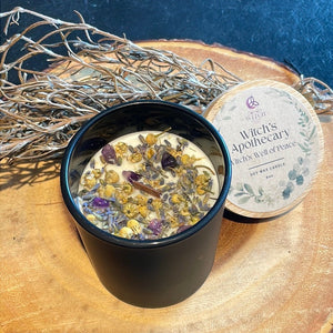 Witch’s Apothecary Soy Candle - Witch’s Well Of Peace - Witch Chest