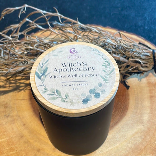 Witch’s Apothecary Soy Candle - Witch’s Well Of Peace - Witch Chest